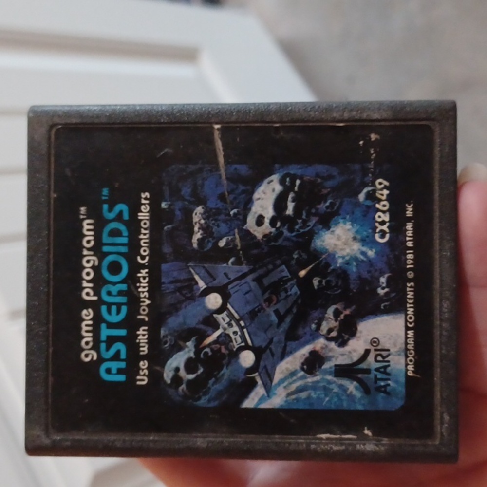 Atari Asteroids game
